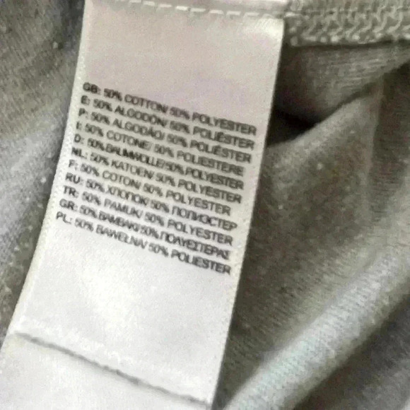 The North Face Gray Cotton Blend Scoop Neck Cap Sleeve High-Low Tee Size M - Picture 13 of 15